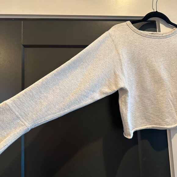 Athleta Cropped Sweatshirt - Picture 2 of 3
